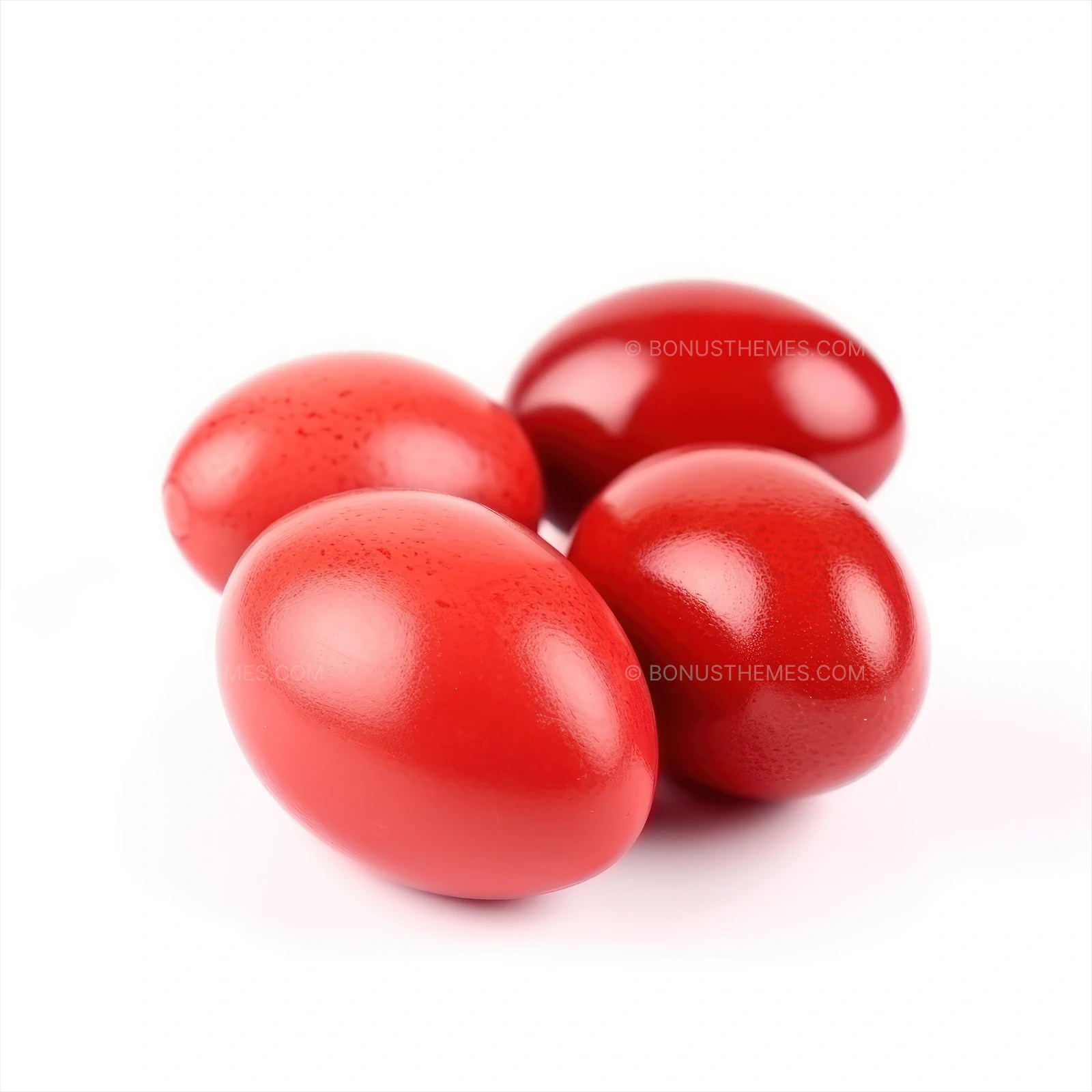 Red eastern eggs