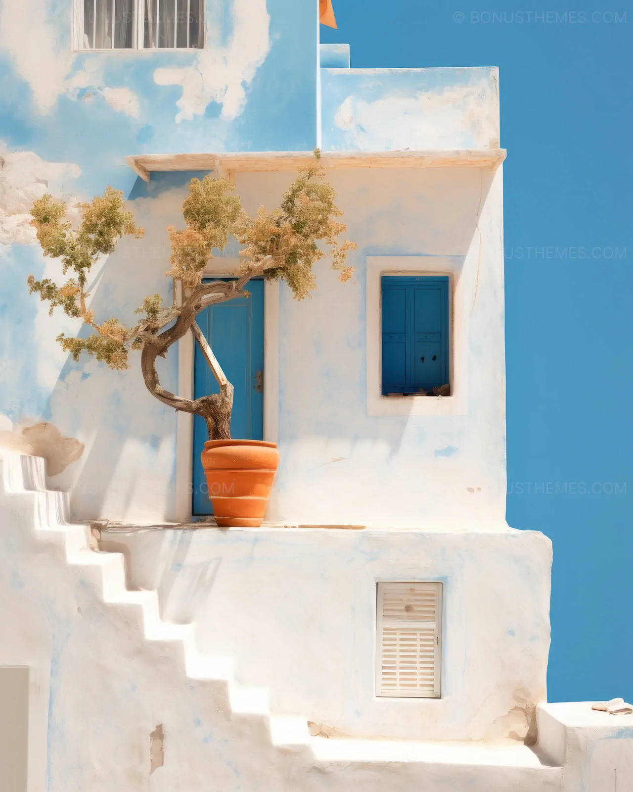 Aegean life traditional cycladic house