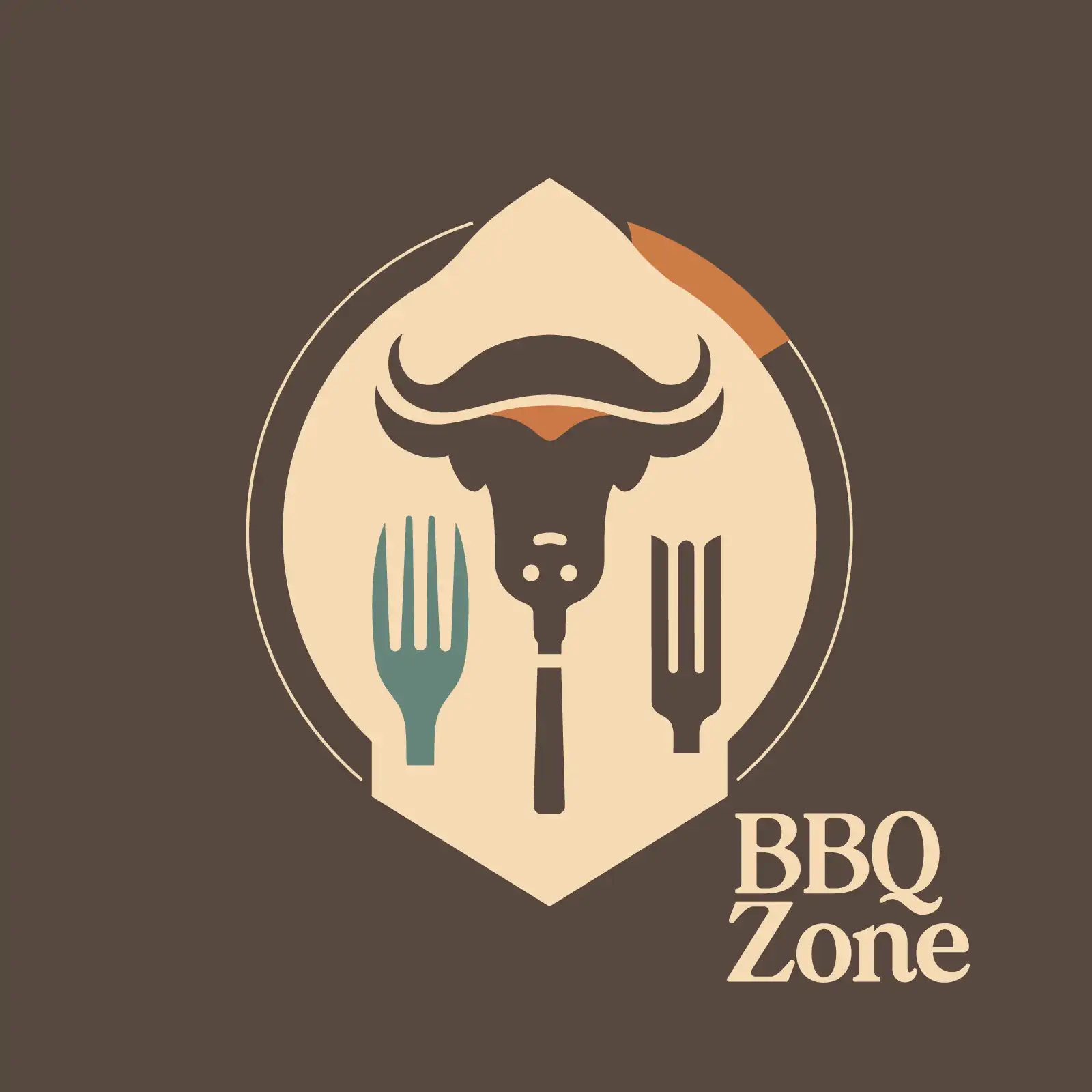 Barbeque store logo