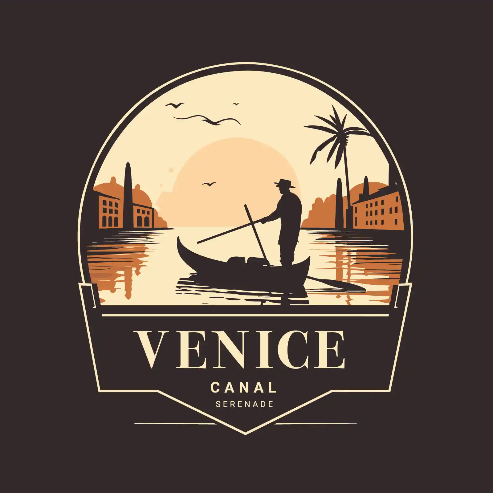 Venice canal serenade logo