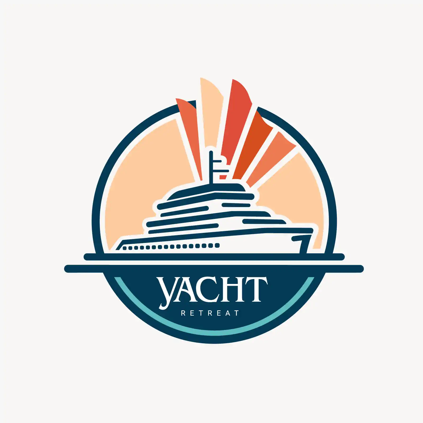 Yacht retreat logo