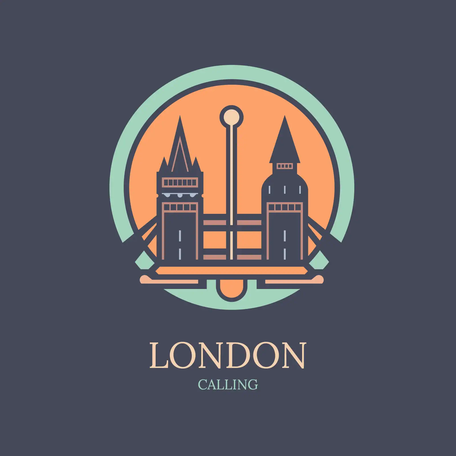 London calling logo