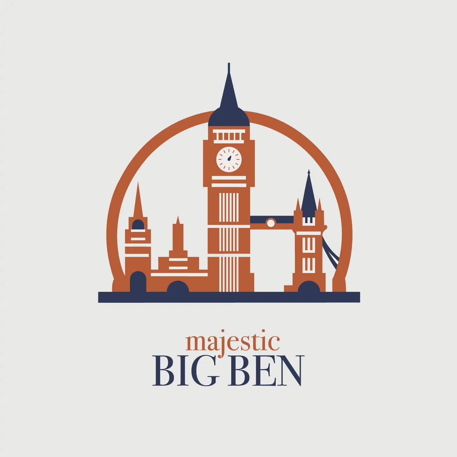 Majestic Big Ben logo